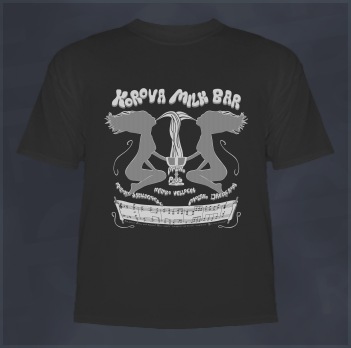 A Clockwork Orange T-Shirt (The Korova Milk Bar, Stanley Kubrick)