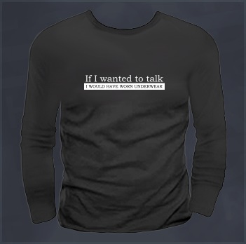 Alternate I would have worn Underwear Clubbing T-Shirt