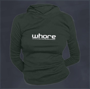 Alternate Whore Women's Clubbing T-Shirt