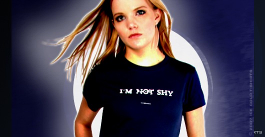 I'm Not Shy, I'm Just a Bitch Ladies' Tee