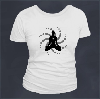Padmasana (Lotus Pose, Hindu) Meditation Shirt