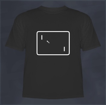 Pong T-Shirt (Retro Video Game)