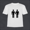 Stickmen Holding Hands (Peace) Shirt