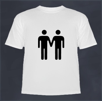 Stickmen Holding Hands (Peace) Shirt