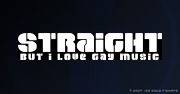 Straight - But I Love Gay Music T-Shirt (ABBA, Pet Shop Boys, Erasure)
